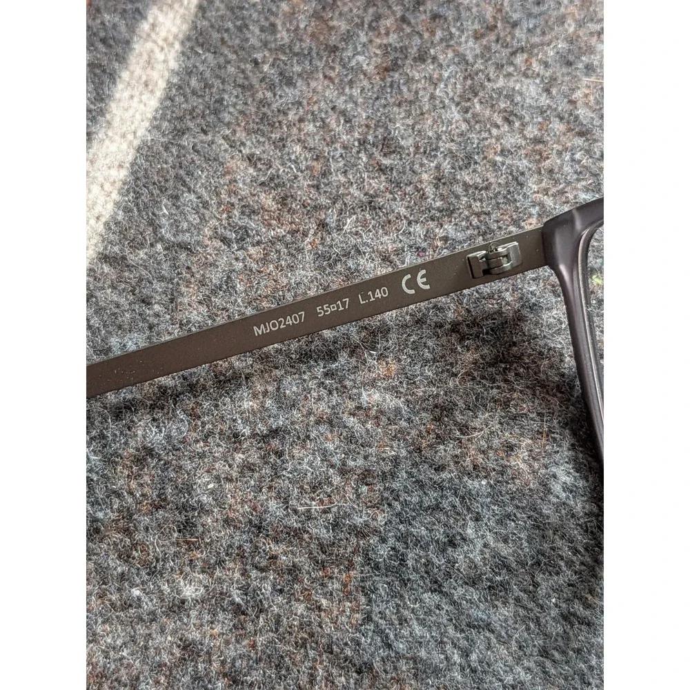 NEW Maui Jim MJO 2407-11MW 55-17-140 Unisex Gray Eyeglasses Frames Italy
